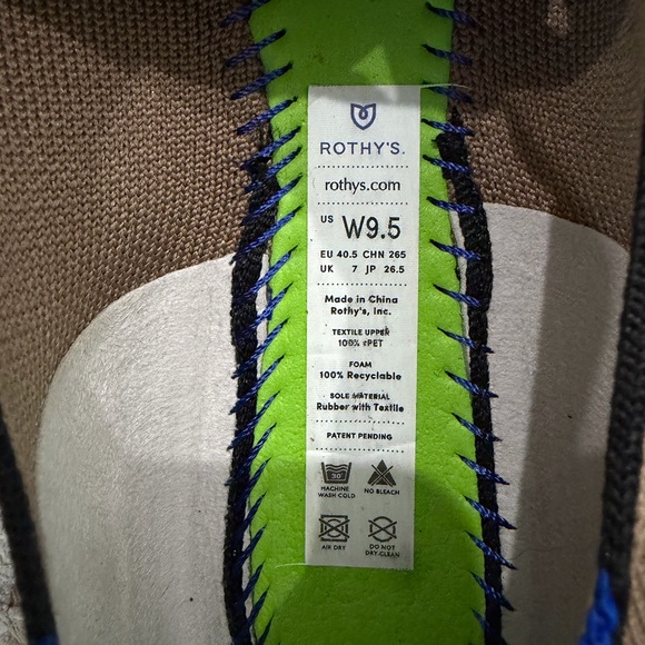 Rothy's Mary Jane Flats Taupe Size 9.5 - Picture 5 of 5